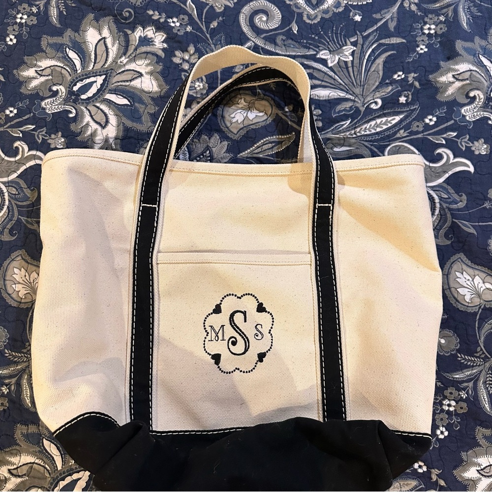 Restoration Hardware Boat And Tote Cavas Bag